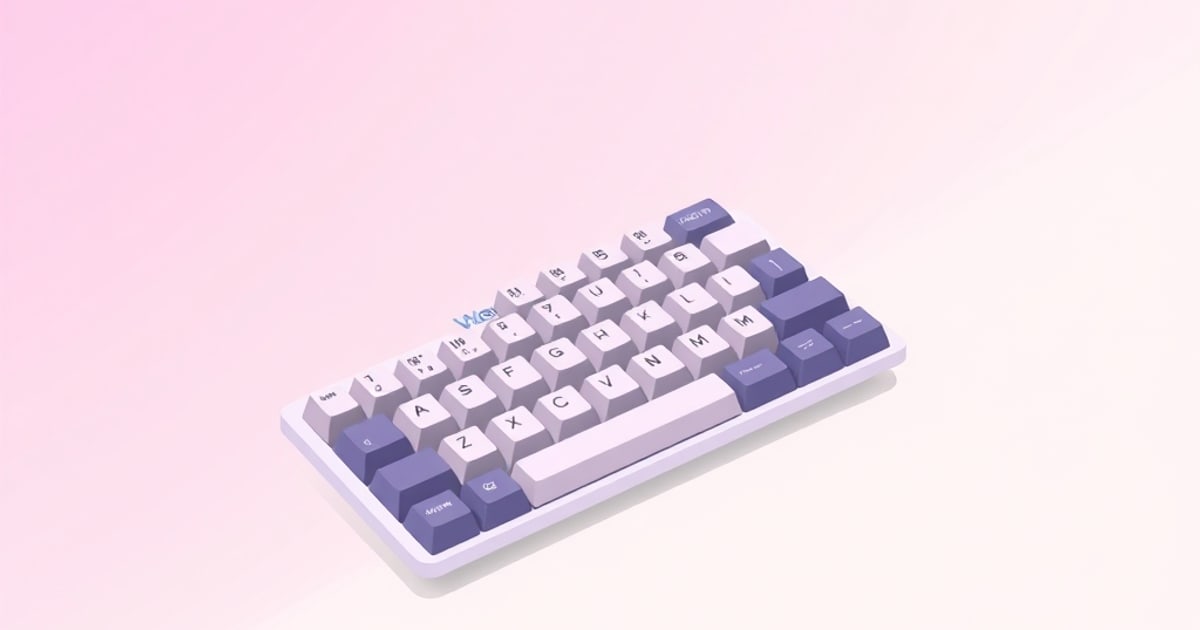 Isometric vector illustration showing keyboard ranking criteria and evaluation process transparency